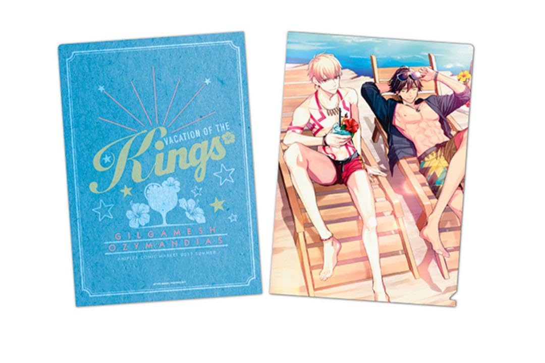 FGO コミックマーケット クリアファイル ギルガメッシュ&オジマン